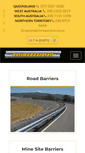 Mobile Screenshot of ontimeguardrail.com.au